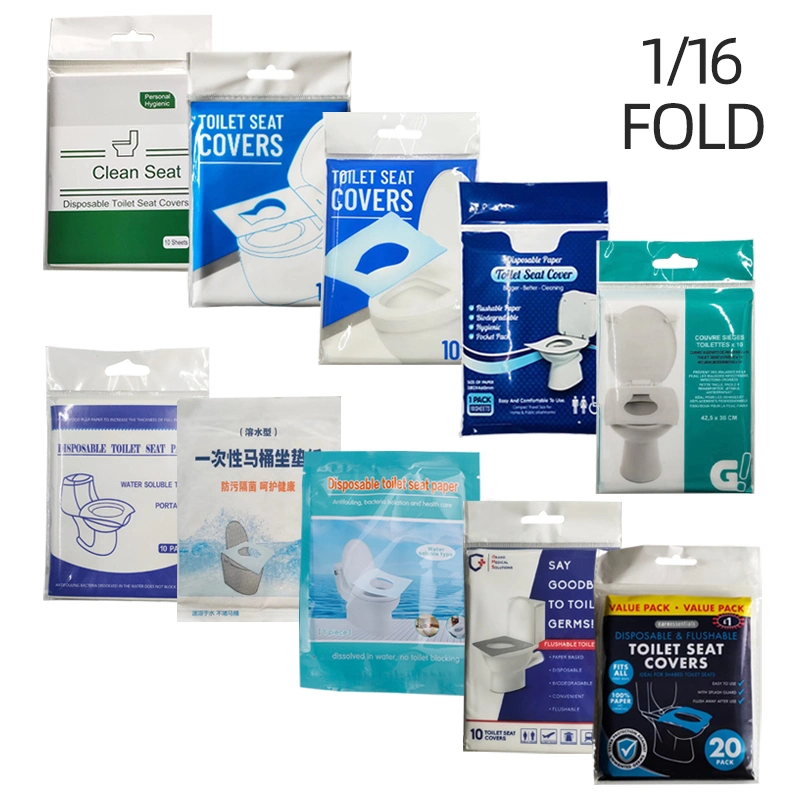 Ecological Toilet Seat Cover Toliet Seat Cover Paper Travel Disposable Toilet Seat Covers for Toddlers