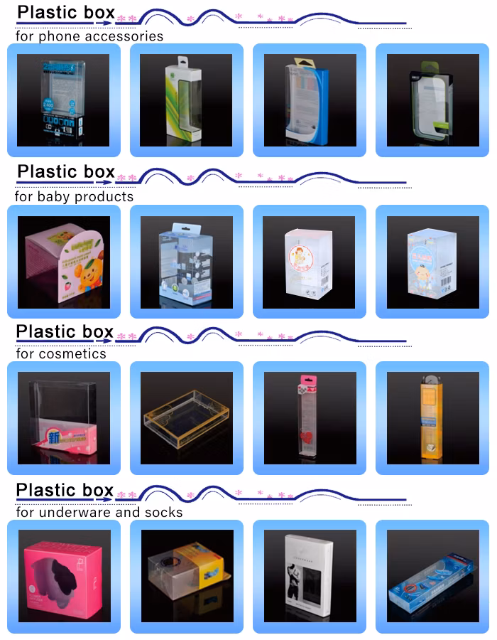 Wholesale Custom Pet PVC PP Clear Transparent Plastic Cylinder Tube Packaging Box
