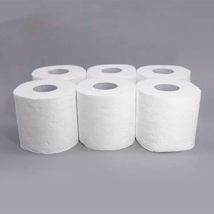 Tree Free Eco-Friendly Bamboo Toilet Paper Roll 3-Ply with Plastic Free Packaging Septic Safe Biodegradable Bath Tissue