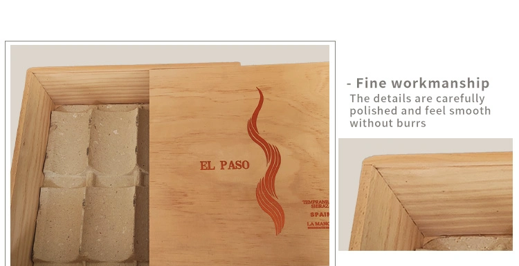 Shock-Proof Packaging of Two Red Wine Gift Boxes