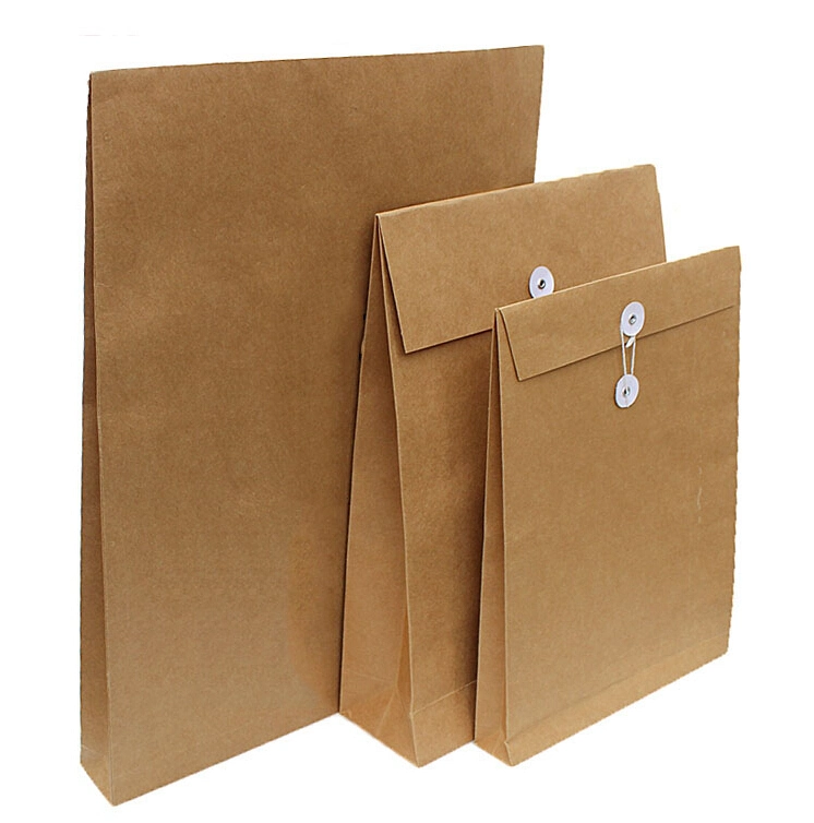 Custom Recycled White Kraft Paper Cardboard Mailer Mailing Envelope Cardboard Envelope