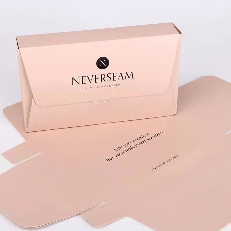 Delicate Cute Small A4 Credit Card Bracelet Packaging Mini Cardboard Mail Kraft Paper Envelope
