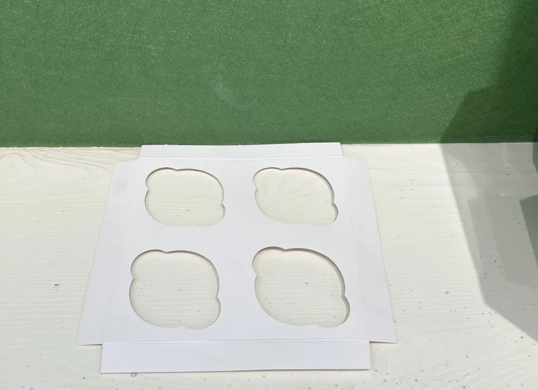 White Baking Box, Window Cake Box for One Cup