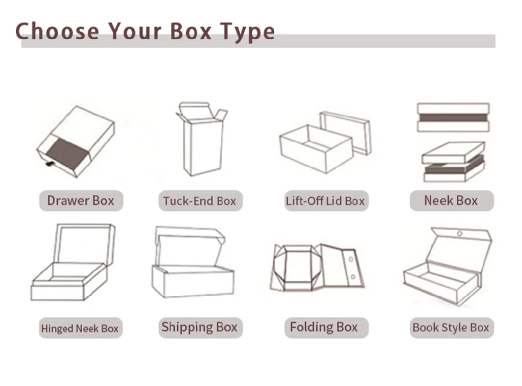 OEM High-Quality Recyclable Customized Rigid Cardboard Book-Type Luxury Gift Box