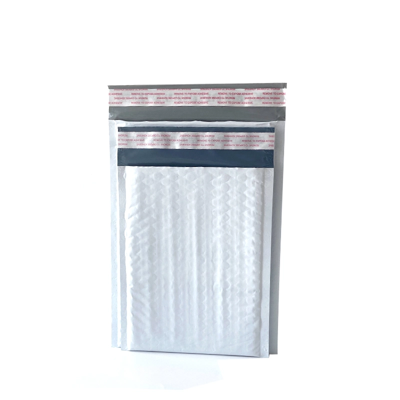White Rigid Cardboard Mailers Stay Flat Envelopes for Courier Package