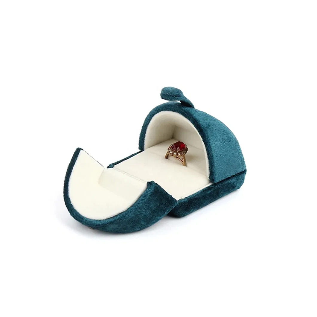 Luxurious Velvet Jewelry Box with Unique Design