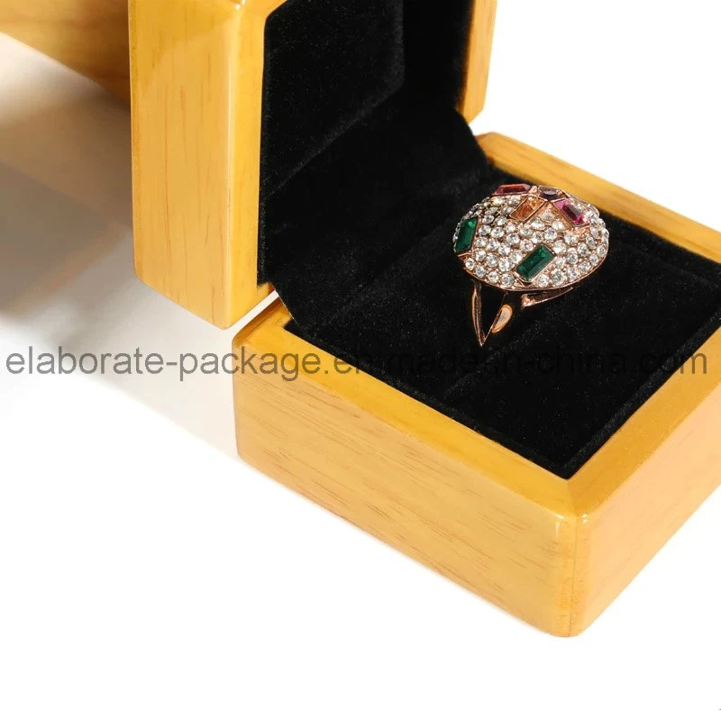 Personalized Design Black Wooden Watch Gift Package Box