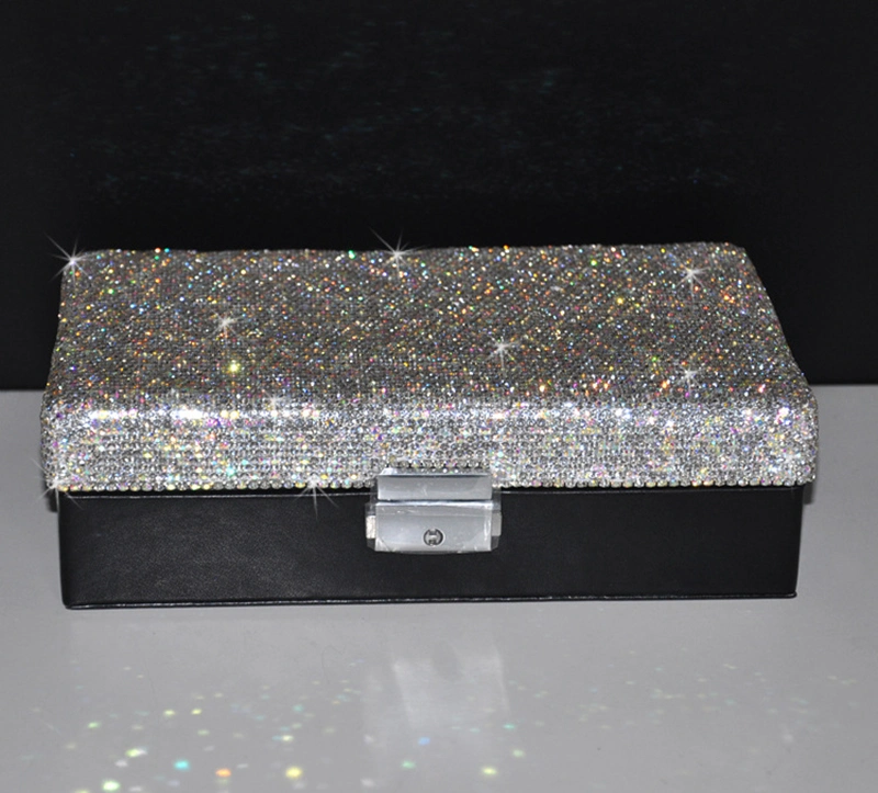 Ea367 Travel Portable for PU Leather Logo Ring Storage Set Custom Jewelry Boxes Luxury Empty Organizer Bracelet Necklace Box