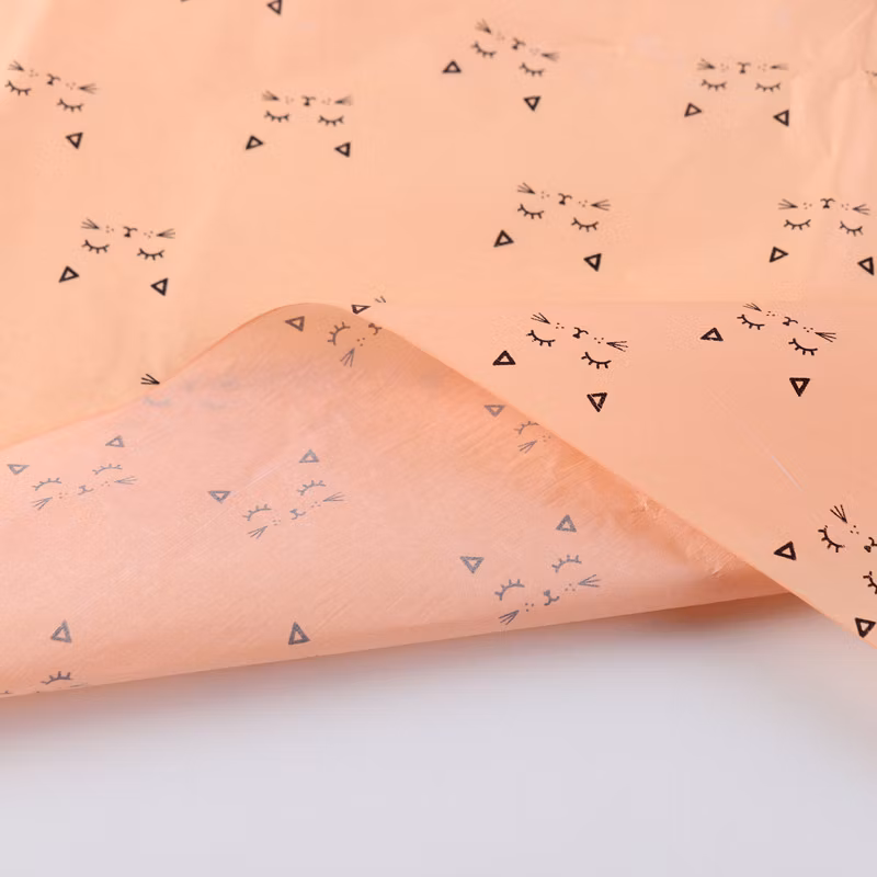 Custom Logo Printing Recycled Shoe Clothing Packaging Copy Paper Wrapping Tissue Paper