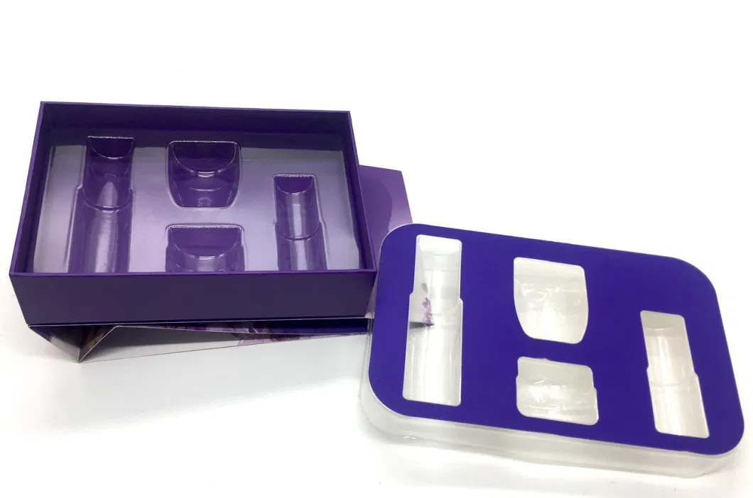 PS RPET Pet PVC PP Flocking Blister Plastic Wine Tray Holder Box Cosmetic Tools Electronic Packaging Manufacturing