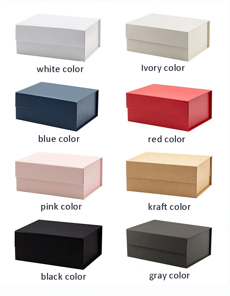 China Custom Luxury Book Shaped Rigid Paper Box Packaging Magnetic Gift Box