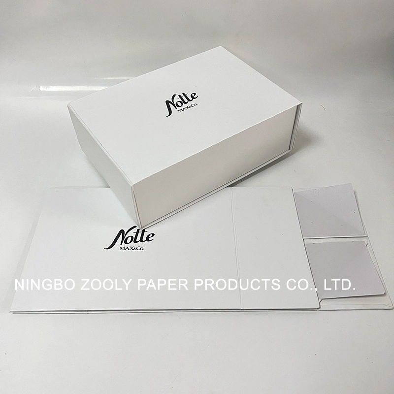 Custom Spot UV Logo Design Printing Foldable Paper Gift Boxes Cosmetic Folding Packaging Paper Box