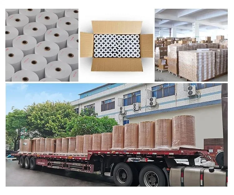 Factory Sale with Good Quality 100X150 Waybill Sticker A6 Thermal Paper 4X6 Compatible Waterproof