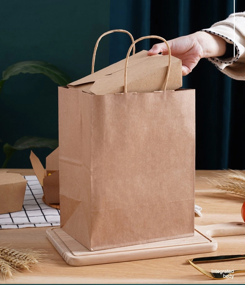 Sushi Fruit Street Chicken Food Paper Kraft Lunch Brown Salad Box Custom Logo Takeaway Packaging with Window