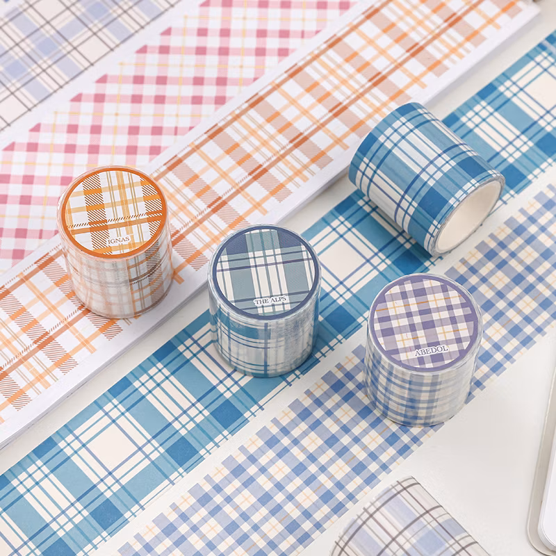 Hot Selling Kawaii Scrapbooking Decorative Label DIY Paper Pet Waterproof Washi Tape