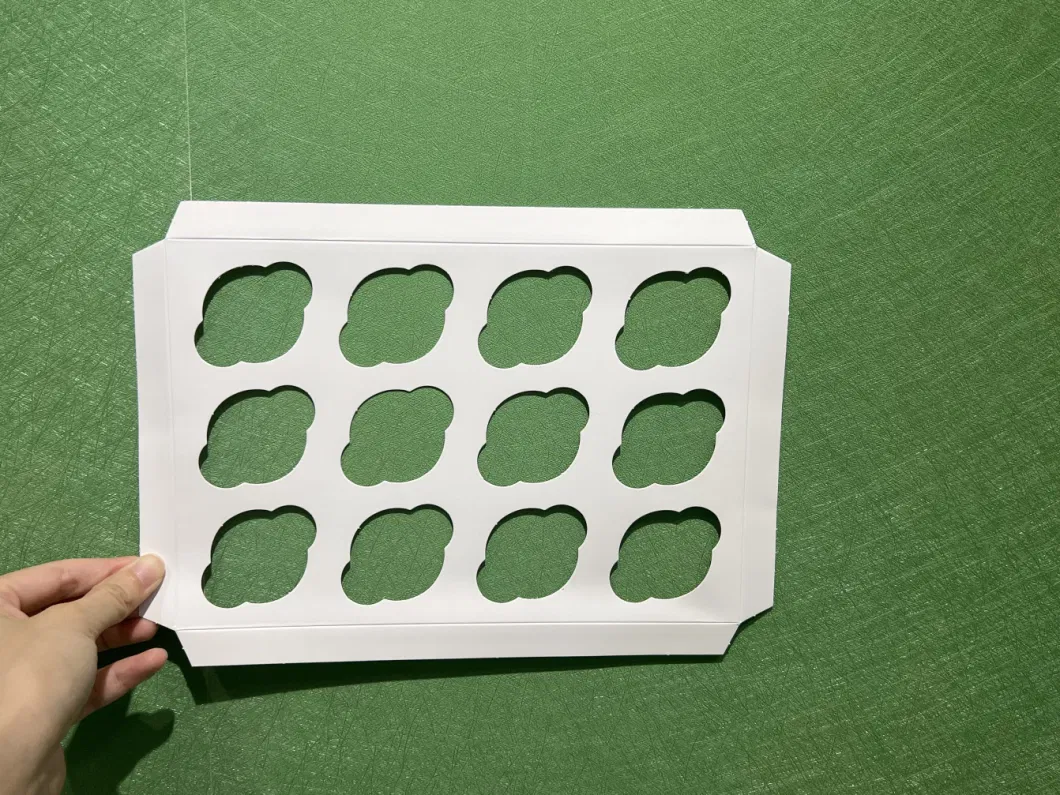 White Baking Box, Window Cake Box for One Cup