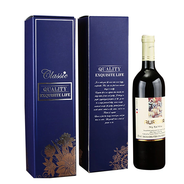 Personalized Wholesale Price Corrugated Wine Box Hot Selling Wholesale Price Premium Wine Gift Box