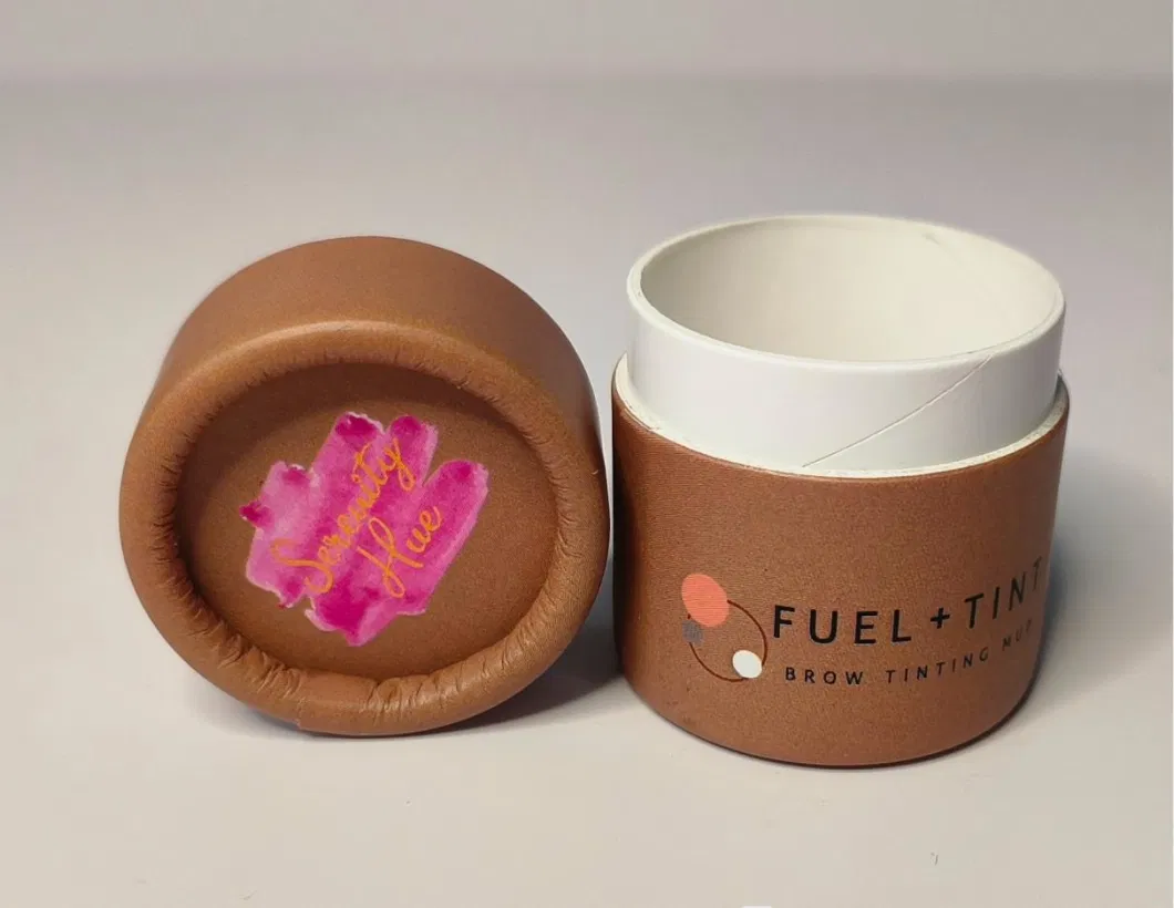 Factory Price Custom Recyclable Cardboard Cylinder Box Incense Sticks Small Paper Jar