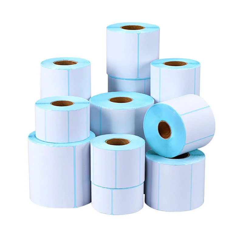 High Quality Thermal Adhesive Waterproof Recyclable Paper Stickers Top Coated Thermal Paper