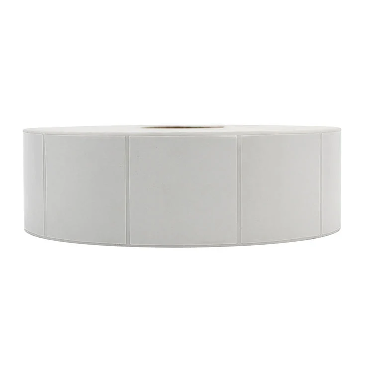 OEM Blank White Custom Printing Direct Thermal Barcode Paper Labels Sticker Rolls