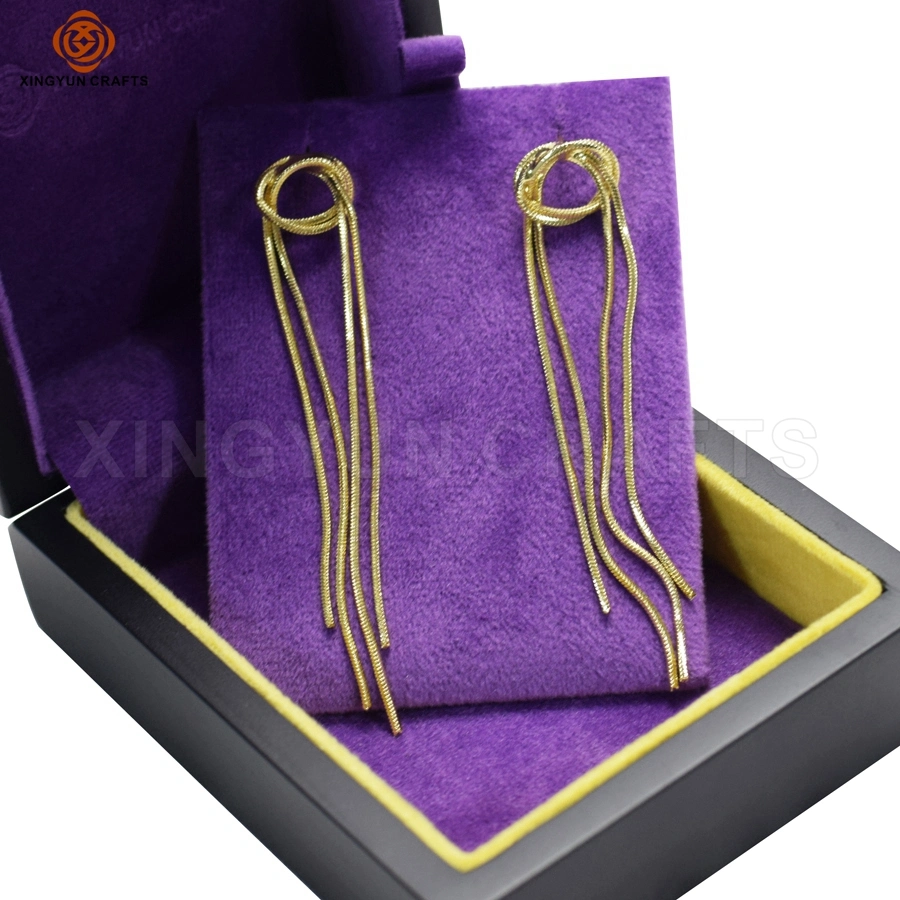 2022 New Personalized Wooden Jewelry Packaging Box Luxury Diamond Jewel Bracelet Watch Package Box Wood Gift Box