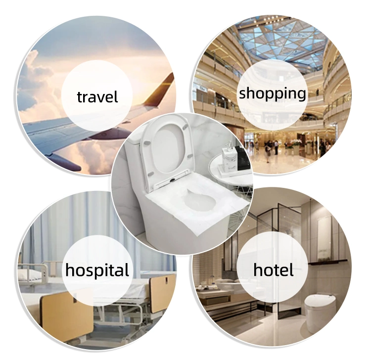 Ecological Toilet Seat Cover Toliet Seat Cover Paper Travel Disposable Toilet Seat Covers for Toddlers