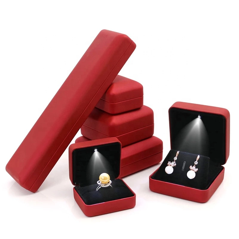 Luxurious LED Jewelry Box with Personalized Color Options