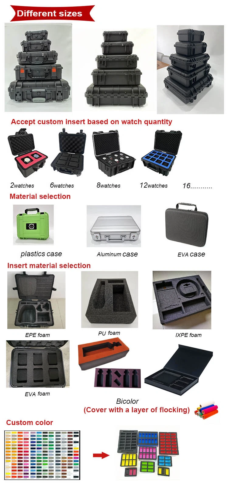 Custom Size Removable Tool Box Lined Wrench Combo Storage Tool Box Adjustable Shade Foam Snapeva Drawer