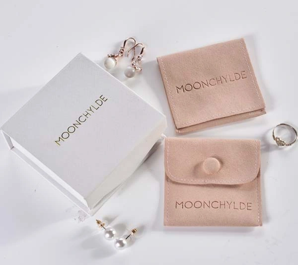 Pink Paper Jewelry Box in Bulk Custom Cardboard Jewellery Box with Your Personalized Logo Slide out Box for Jewelry Package