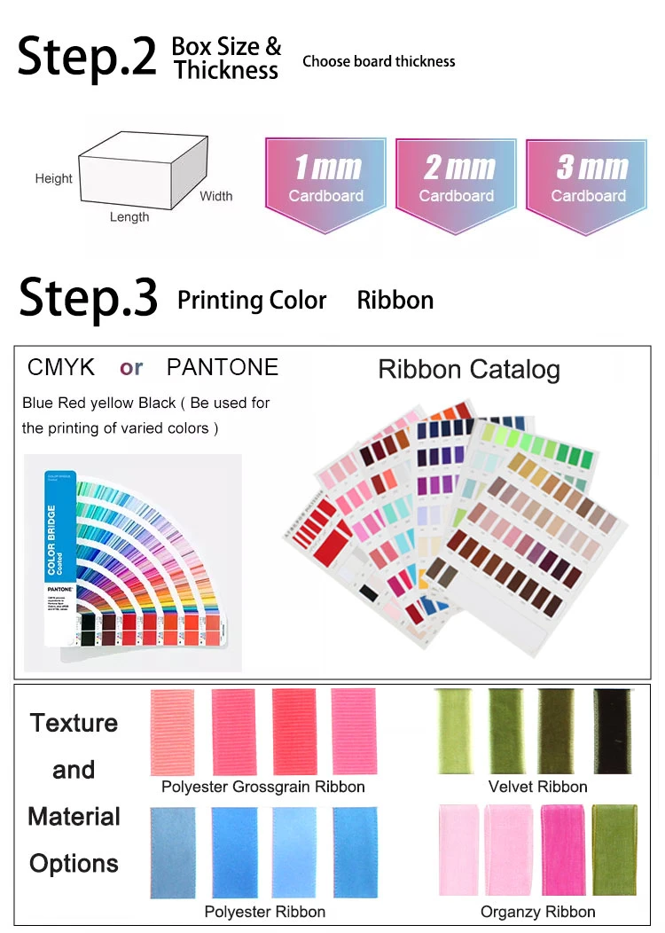 Custom Luxury High Quality Rigid Cardboard Packaging White Removable Lid Paper Gift Boxes with Neck