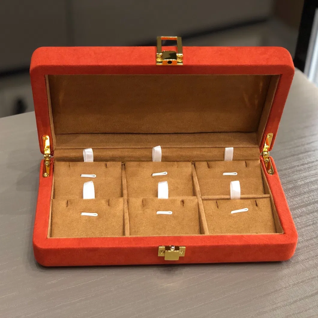 Good Price Custom Logo PU Leather Joyero Travel Jewelry Box Organizer Personalized Gift Case Jewellery Boxes