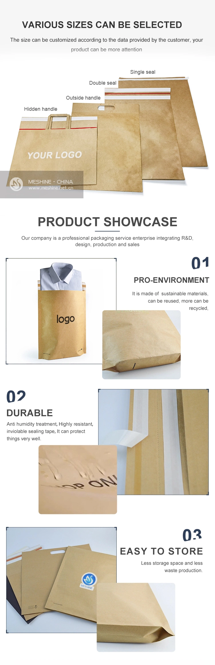 A5 Rigid Custom Printed Flat Mailer Self Seal Clothing Packaging Shipping Mailing Bags Expandable Kraft Paper Cardboard Envelope