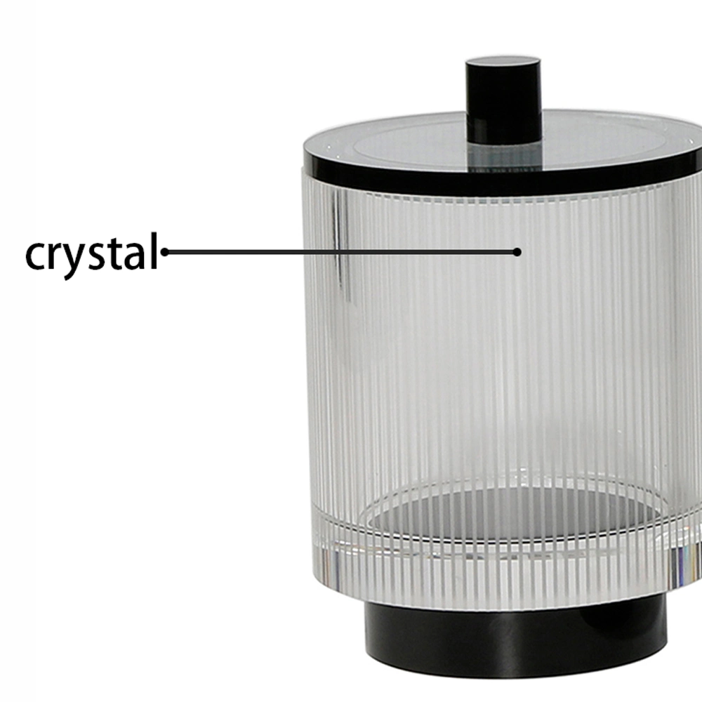 Modern Luxury Crystal Crafts Ornaments Storage Box Jewelry Box for Home Decoration