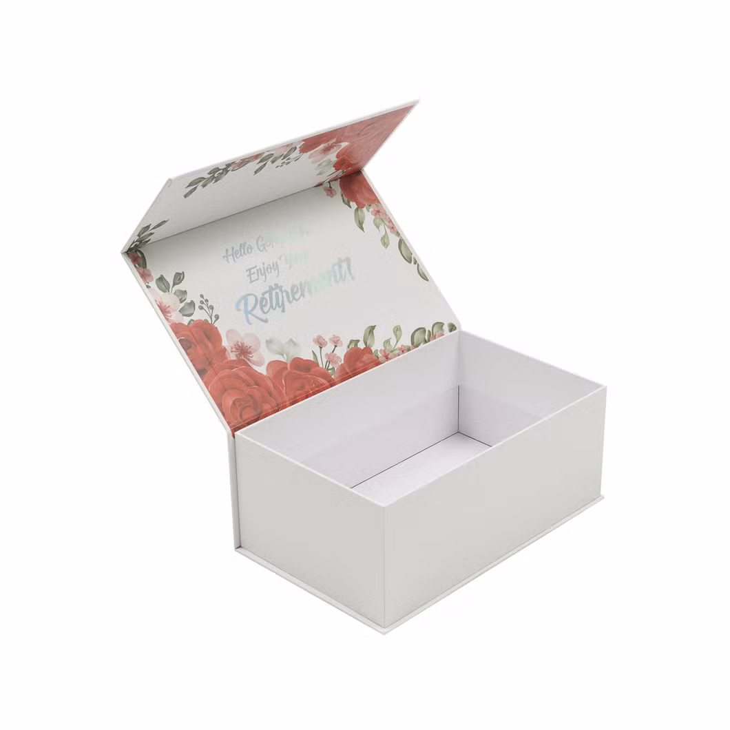 Book Shaped Style Packaging Box Rigid Cardboard Packaging Box