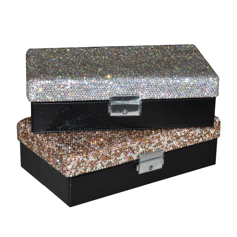 Ea367 Travel Portable for PU Leather Logo Ring Storage Set Custom Jewelry Boxes Luxury Empty Organizer Bracelet Necklace Box