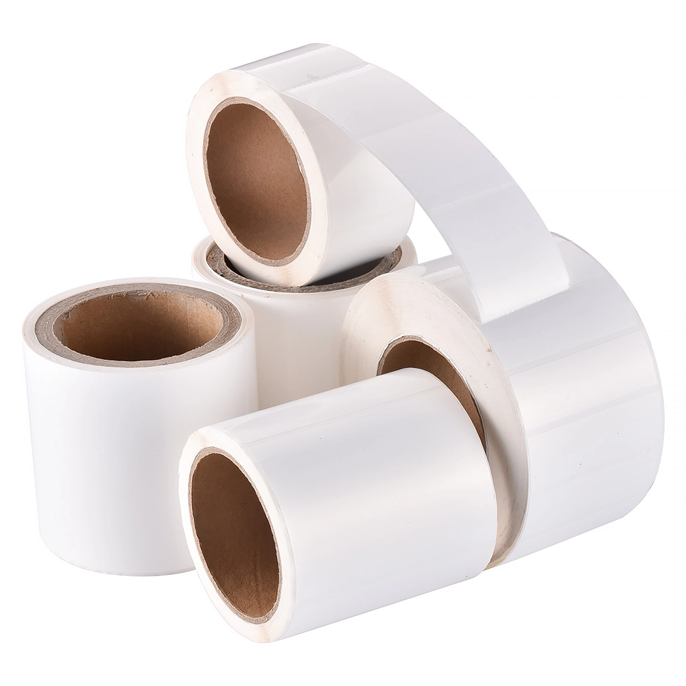 Custom Waterproof Blank Inkjet Label Roll Self Adhesive Glossy Label