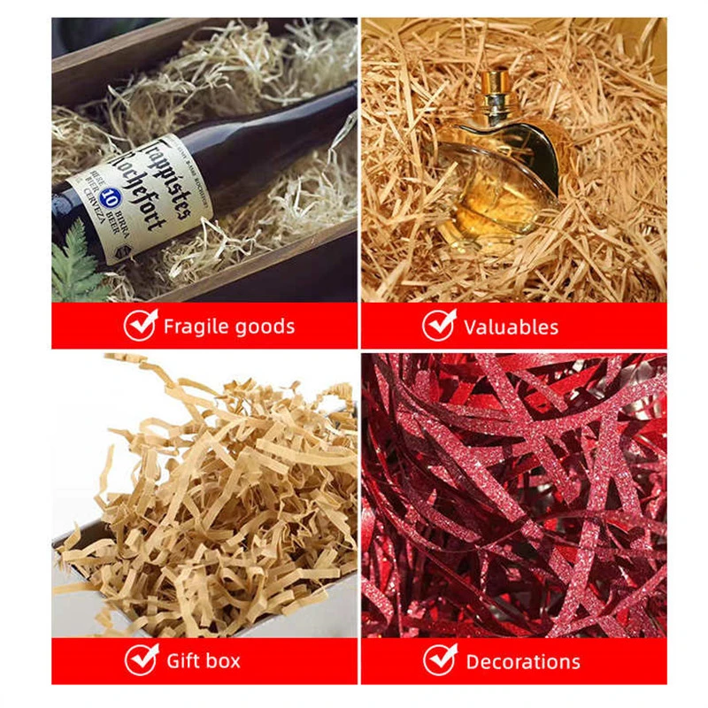 High Quality Crinkle Strip Cut Crinkle Paper Shredder Grinding Raffia Crinkle Shredded Cut Machine for Filling Gift Boxes