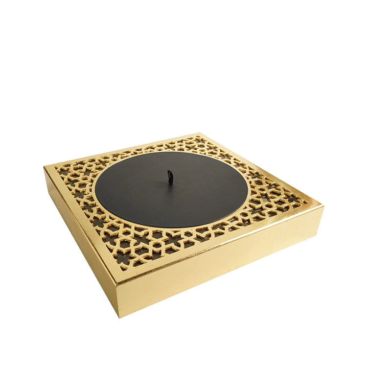 2023 Luxury Wood Chocolate Gold Foil Engraved Chocolate Dates Wooden Storage Eid Box