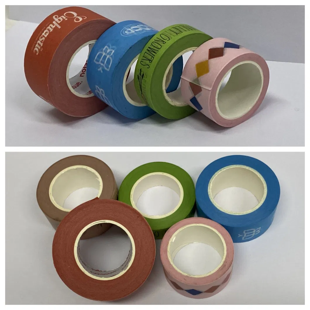 Custom Printed Colored Washi Tape Offer Waterproof DIY Acrylic Customized Scrapbooking Item Crafts Paper Color Design Feature