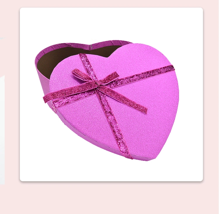 Heart Shape Bowknot Gift Packaging Box
