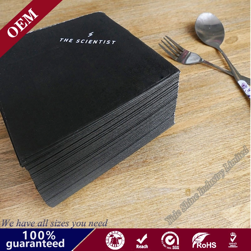 Black Napkins Tissue Paper for Restaurants