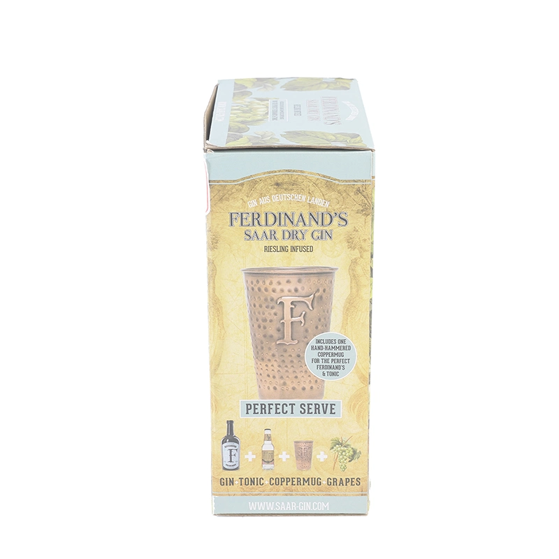 China Factory Price Recycled 2 Bottles Wine Box Packing Box