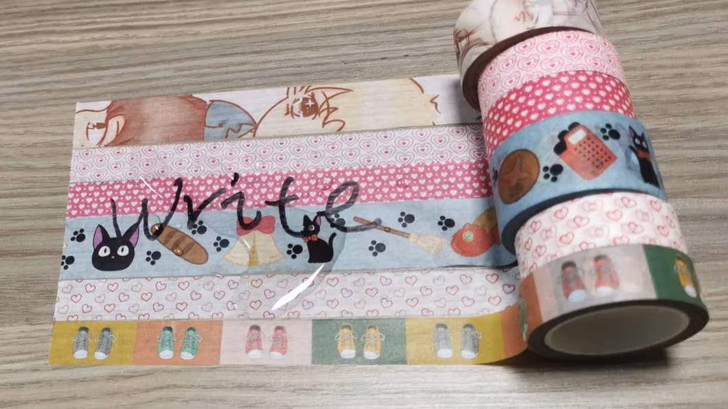 China Factory Promotion Waterproof Washi Tape Wholesale