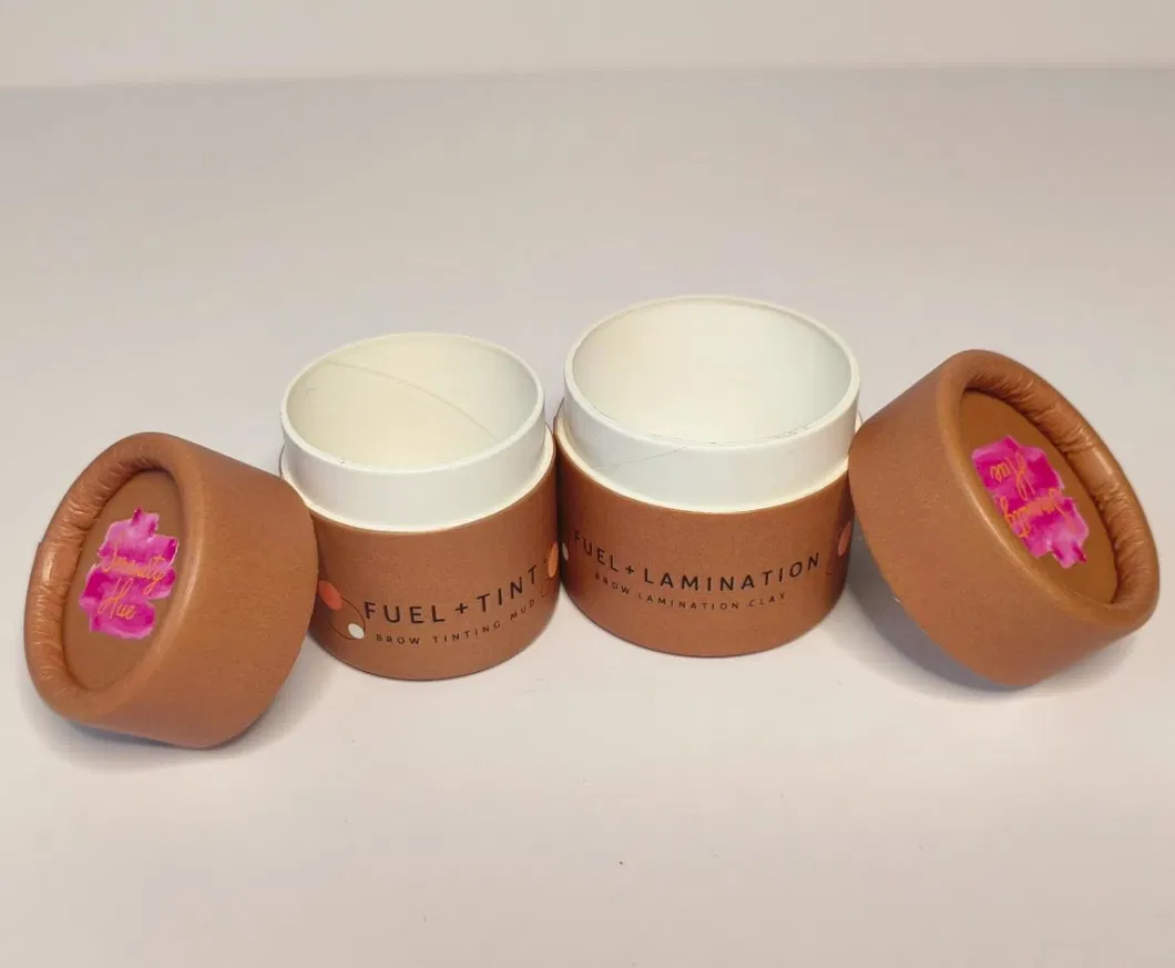 Factory Price Custom Recyclable Cardboard Cylinder Box Incense Sticks Small Paper Jar