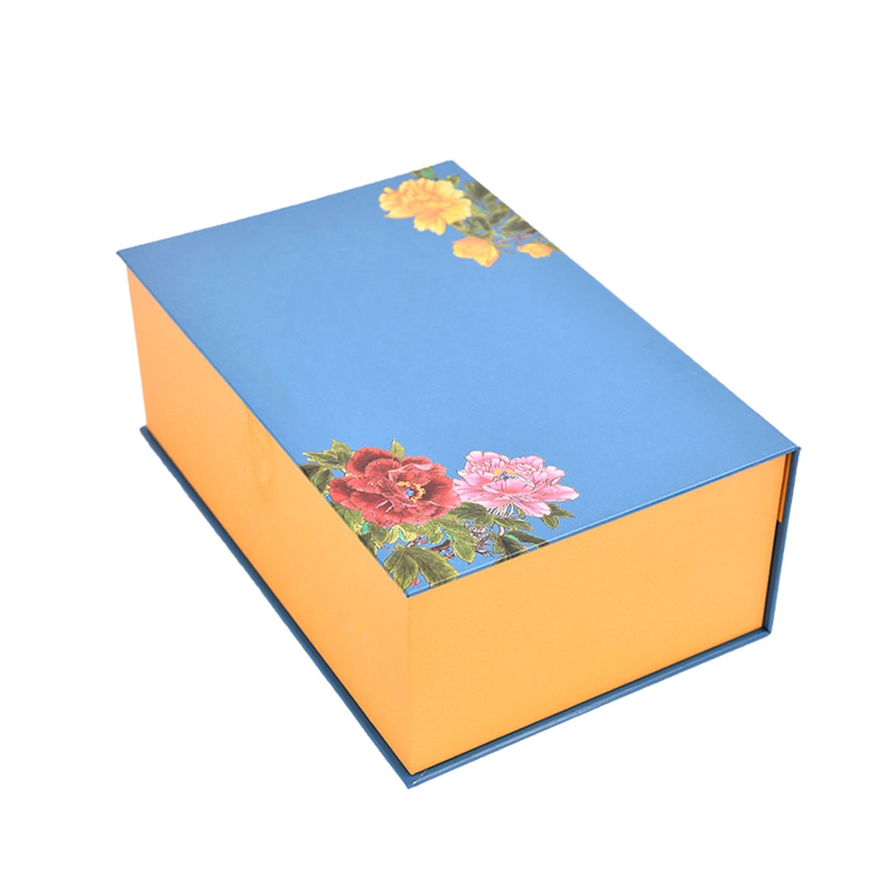 Luxurious Custom New Design Magnetic Book Shape Paper Box