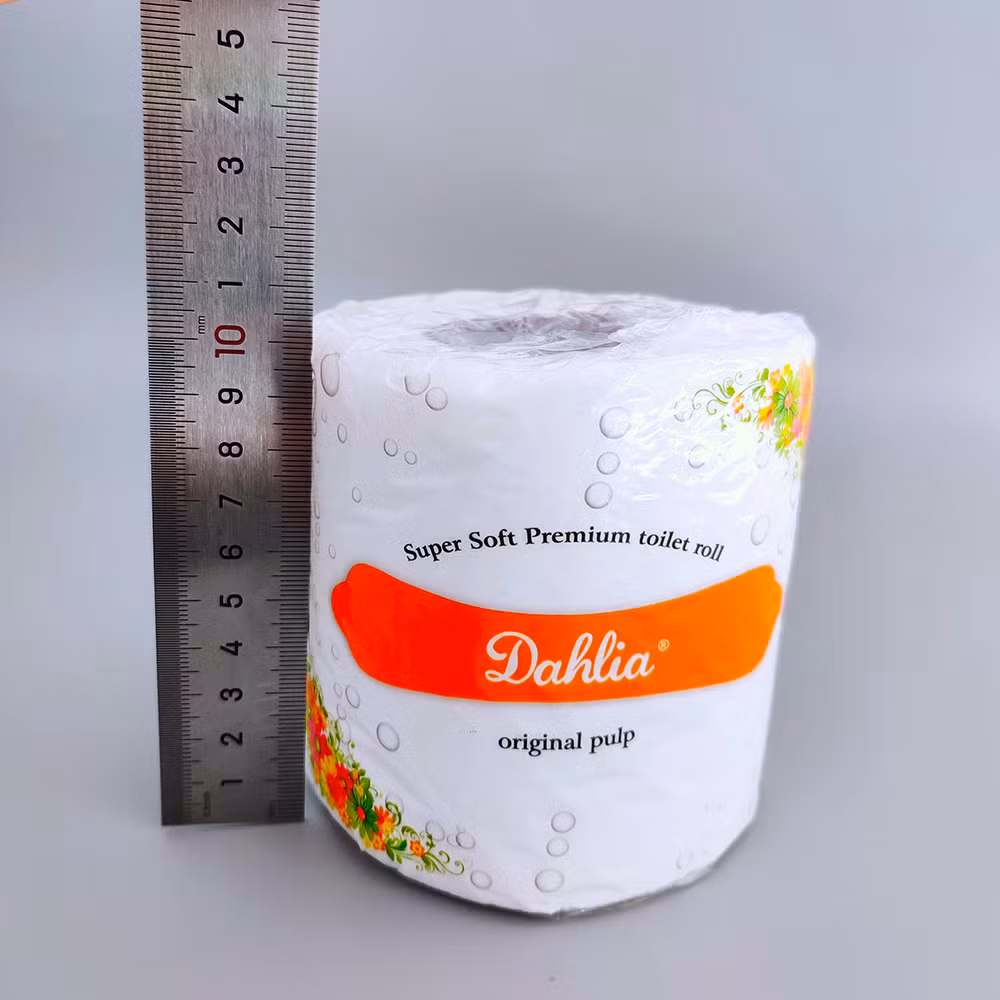 Tree Free Eco-Friendly Bamboo Toilet Paper Roll 3-Ply with Plastic Free Packaging Septic Safe Biodegradable Bath Tissue