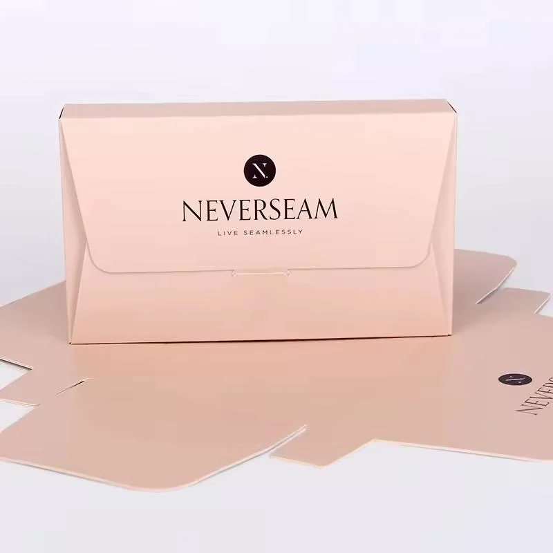 Delicate Cute Small A4 Credit Card Bracelet Packaging Mini Cardboard Mail Kraft Paper Envelope
