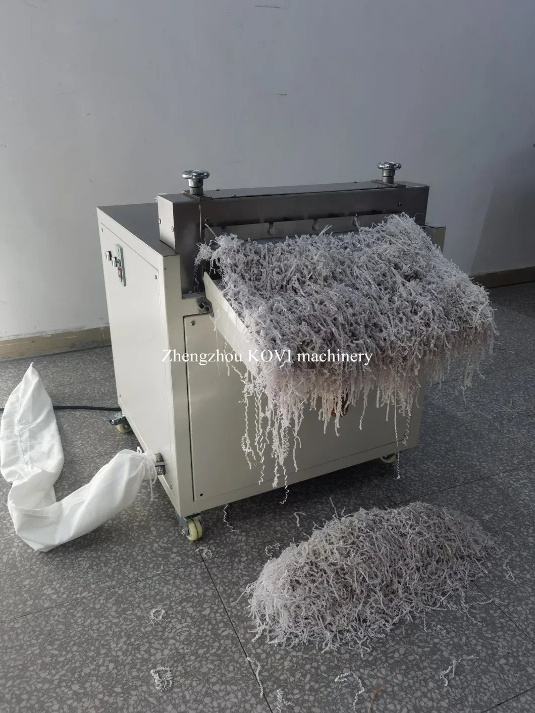 Raffia Crinkle Cutter Corrugated Filled Paper Shredder Box Cardboard Cuttting Shredded Crinkle Wrapping Filling Paper Machine