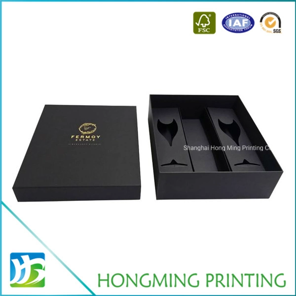 Luxury Goblet Cup Packaging Wine Glass Gift Box with Custom Logo