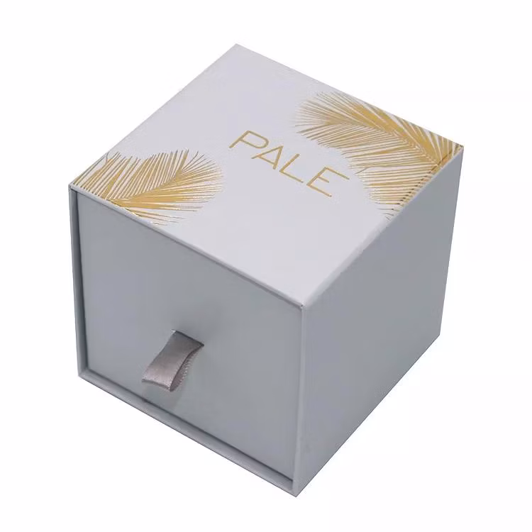 Personalized Custom Hard Cardboard Jewelry Packaging Gift Box Drawer Box